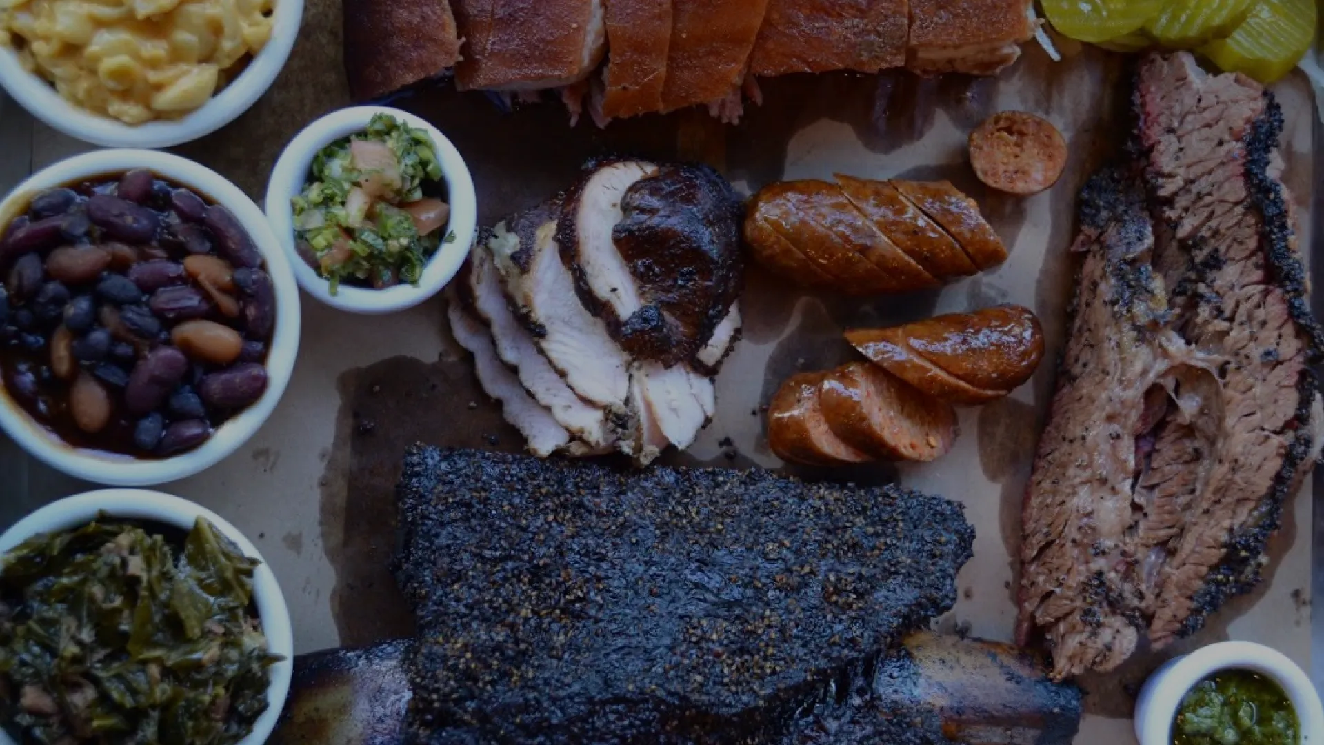 bbq food platter